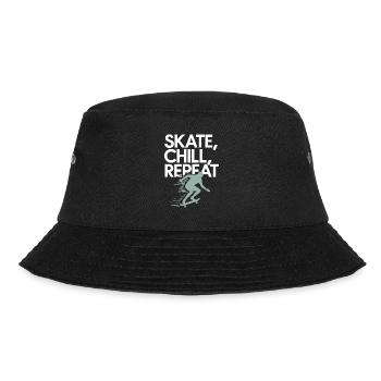 Skater Life: Downhill Longboarding Und Street - Bucket Hat - Schwarz - Vorne - Lela (165cm)