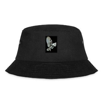Barn Owl Schleiereulen Schleiereule - Bucket Hat - black - Front - Lela (165cm)
