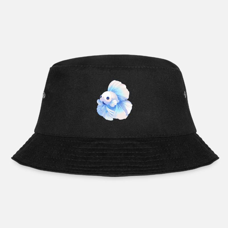 Bettas Betta Fisch Betta - Bucket Hat - Schwarz