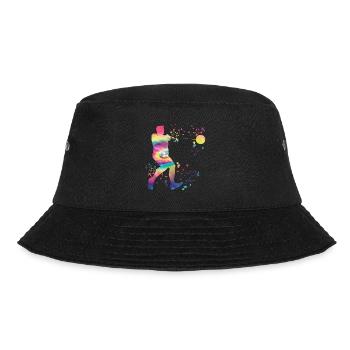 Hammer Thrower Colorsplash Hammer Throw - Bucket Hat - black - Front - Lela (165cm)