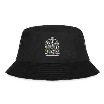 Garden Goth Dark Art Gardening - Bucket Hat - black - Front - Lela (165cm)