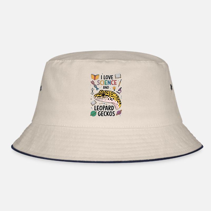 Leopardgecko Spruch Student Leopardgecko Geschenk Bucket Hat