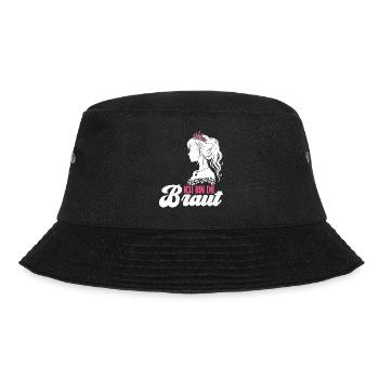 The Bride Funny Bachelorette Party Maid of Honor - Bucket Hat - black - Front - Lela (165cm)