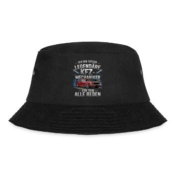 I'm this legendary car mechanic - Bucket Hat - black - Front - Lela (165cm)