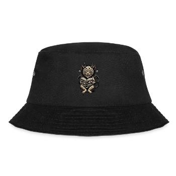 Magical Demons Cat Horrific Horror Cat - Bucket Hat - black - Front - Lela (165cm)