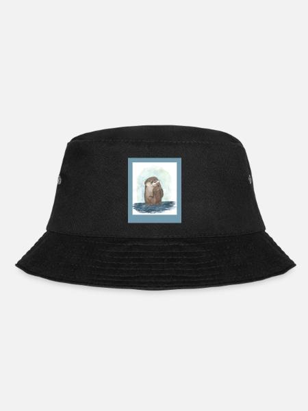 240328 Otter 2 - Bucket Hat - Schwarz