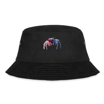 Spinne Vogelspinne Tarantel Liebe Arachnid Spinnen - Bucket Hat - Schwarz - Vorne - Lela (165cm)