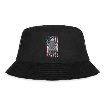 Bison US - Bucket Hat - black - Front - Lela (165cm)