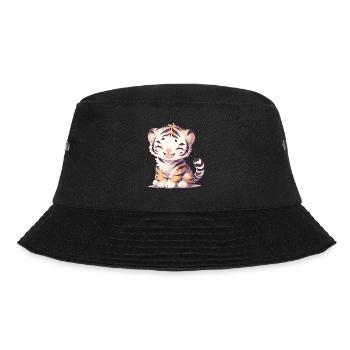 Tiger Big Cat - Bucket Hat - black - Front - Lela (165cm)