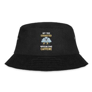 Overwhelming exhaustion and burnout symptoms - Bucket Hat - black - Front - Lela (165cm)