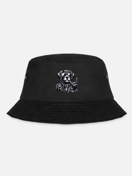 Heavy Metal Dog - Cadeaux pour les rockers et les motards - Bob - noir
