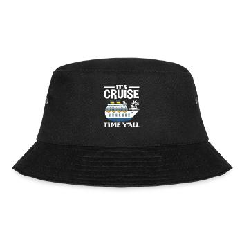 Es Ist Kreuzfahrtzeit Leute - Bucket Hat - Schwarz - Vorne - Lela (165cm)