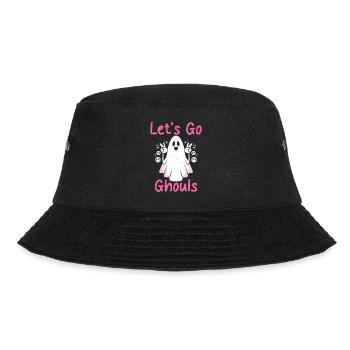 Halloween LET'S GO GHOULS Ghost Girl - Bucket Hat - black - Front - Lela (165cm)