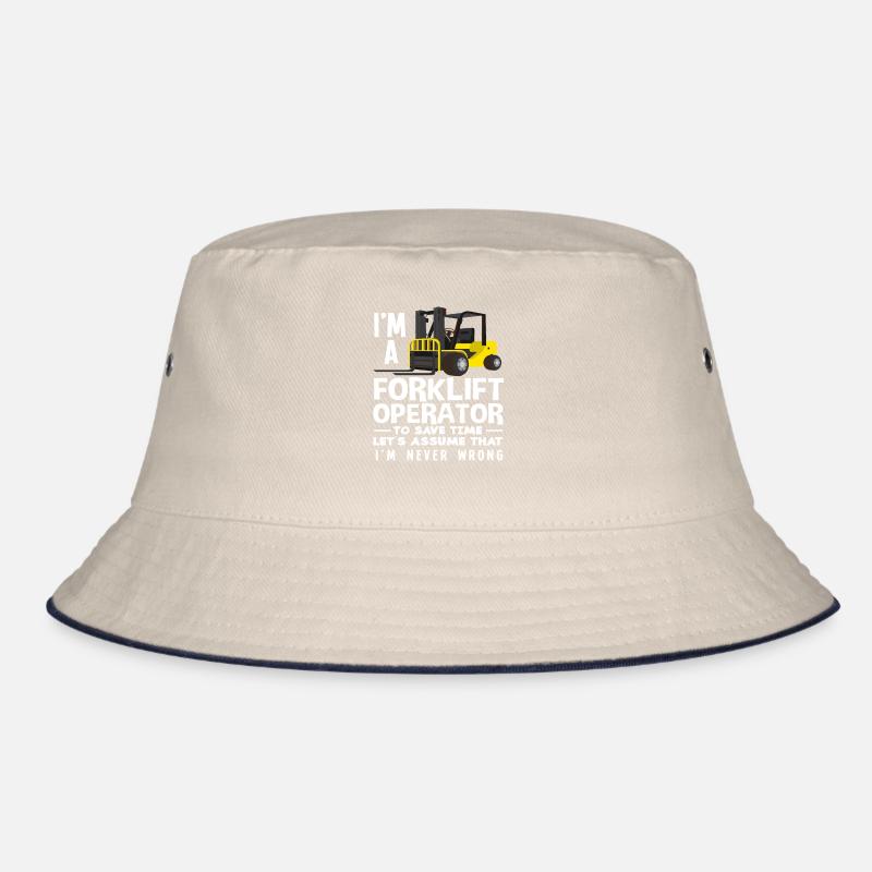 Gabelstaplerfahrer Immer Recht Bucket Hat
