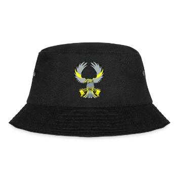 adler veni vidi vici - Bucket Hat - Schwarz - Vorne - Lela (165cm)
