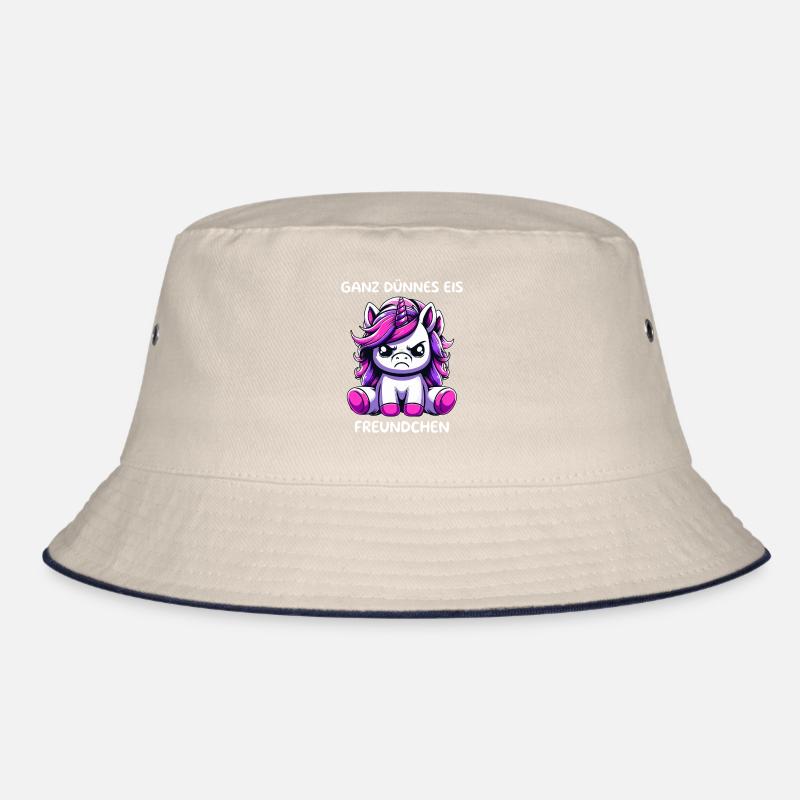 Ganz Dünnes Eis Freundchen Bucket Hat