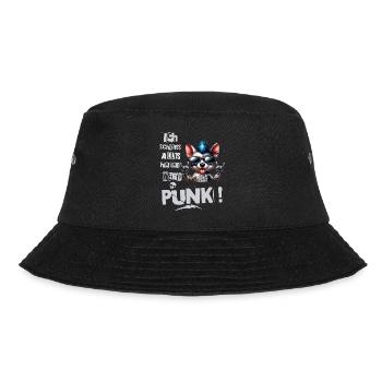 I don't care - Schmeiss alles hin werd Punk Punkrock - Bucket Hat - black - Front - Lela (165cm)