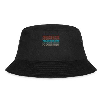 Paramotor Gleitschirmfliegen - Bucket Hat - Schwarz - Vorne - Lela (165cm)