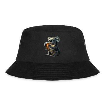 Koala - Bucket Hat - black - Front - Lela (165cm)
