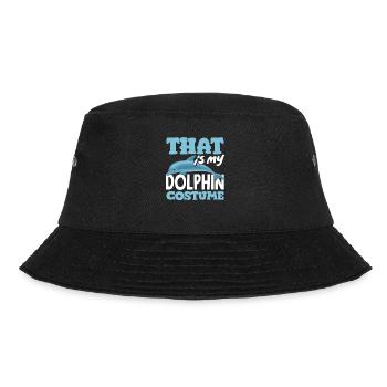 This is my dolphin costume - Bucket Hat - black - Front - Lela (165cm)
