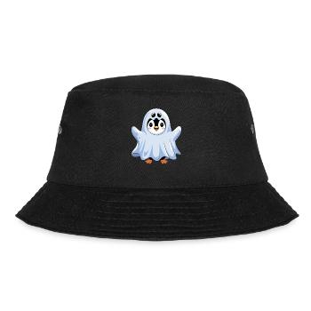 Mignon pingouin Halloween fantôme - Bob - noir - Devant - Lela (165cm)