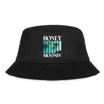 Flitterwochen Ehemann Ehefrau Paare Urlaubs - Bucket Hat - Schwarz - Vorne - Lela (165cm)