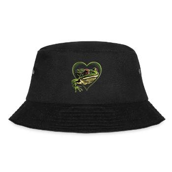 Frog - Bucket Hat - black - Front - Lela (165cm)