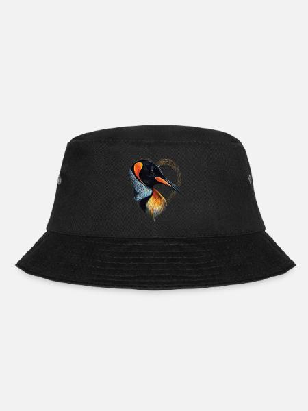 Pinguin - Bucket Hat - Schwarz
