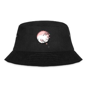 Japanese cherry blossoms - Bucket Hat - black - Front - Lela (165cm)