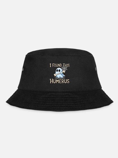 Halloween Geist Krankenschwester Knochen Hospital - Bucket Hat - Schwarz