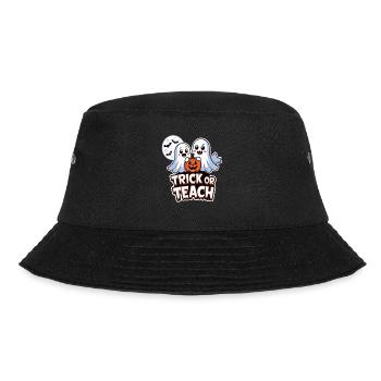 Trick Or Teach Halloween Teachers - Bucket Hat - black - Front - Lela (165cm)