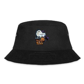 Trick Or Teach Halloween Teachers - Bucket Hat - black - Front - Lela (165cm)