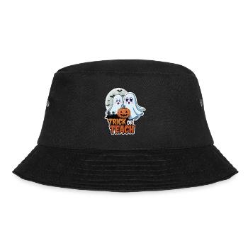 Trick Or Teach Halloween Teachers - Bucket Hat - black - Front - Lela (165cm)