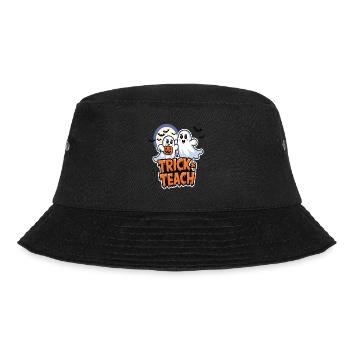 Trick Or Teach Halloween Teachers - Bucket Hat - black - Front - Lela (165cm)