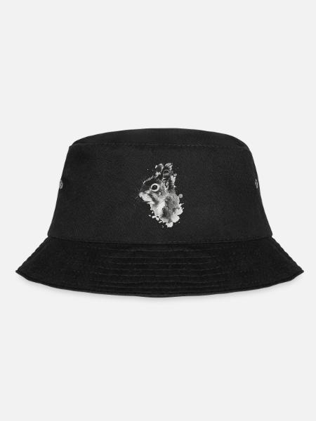 Eichhörnchen - Bucket Hat - Schwarz
