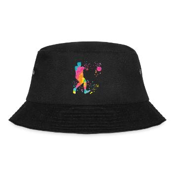 Hammer Thrower Colorsplash Hammer Throw - Bucket Hat - black - Front - Lela (165cm)