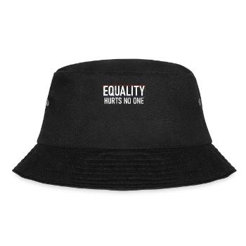 Equality LGBTQ Rainbow Flag LGBTQ Pride - Bucket Hat - black - Front - Lela (165cm)