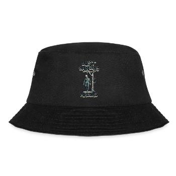 Lustiger Halloween Zombie Spruch Sarkastisch - Bucket Hat - Schwarz - Vorne - Lela (165cm)