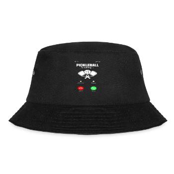 Pickleball Calls Design Sports Lovers - Bucket Hat - black - Front - Lela (165cm)