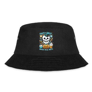 Halloween Costume Kids TRICK OR TREAT BRUSH YOUR - Bucket Hat - black - Front - Lela (165cm)