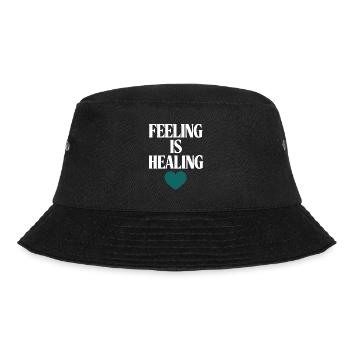 Mental Health Advocate Therapy Support Emotional - Bucket Hat - black - Front - Lela (165cm)