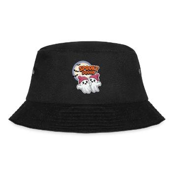 Halloween Spooky Squad Ghost with Hat - Bucket Hat - black - Front - Lela (165cm)
