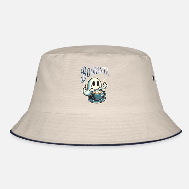 Boorista Funny Coffee Saying Halloween Bucket Hat