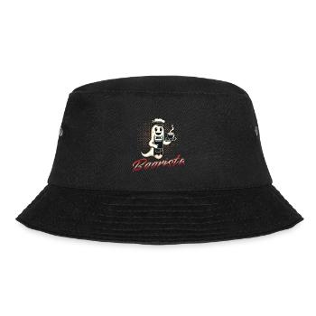 Lustiger Kaffee Spruch Boorista Halloween Geist - Bucket Hat - Schwarz - Vorne - Lela (165cm)