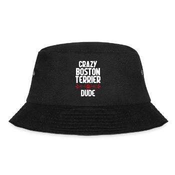 Boston Terrier Gifts - Bucket Hat - Schwarz - Vorne - Lela (165cm)