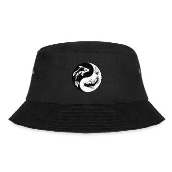 Ying et Yang Koi Carpe Japon Cadeaux - Bob - noir - Devant - Lela (165cm)
