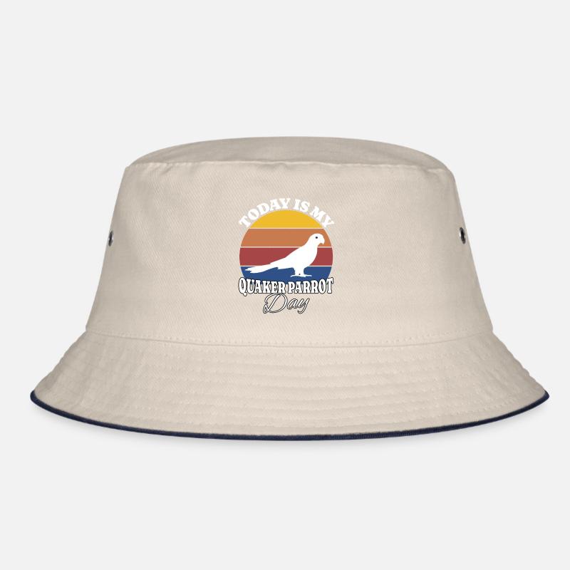 Monk parakeet Quaker Parrot Bucket Hat