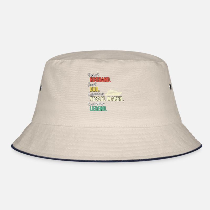 Shipbuilder Dad Bucket Hat