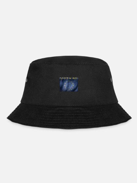 EU Flagge Europäische Union Europa Brüssel - Bucket Hat - Schwarz