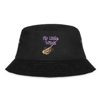 Fly Little Witch - Bucket Hat - black - Front - Lela (165cm)